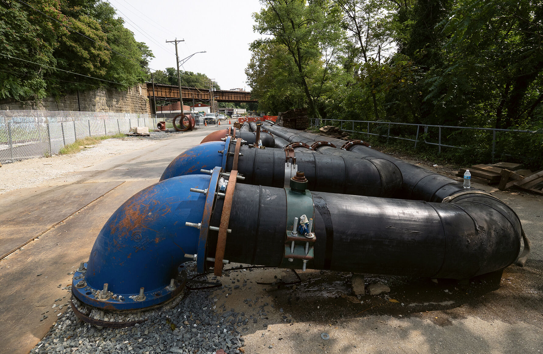 Sewer repairs in Baltimore